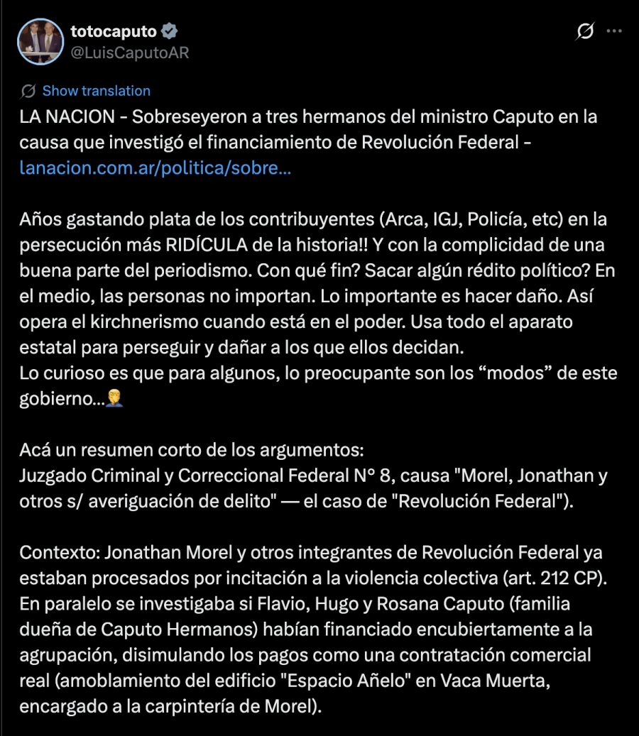 Luis Caputo