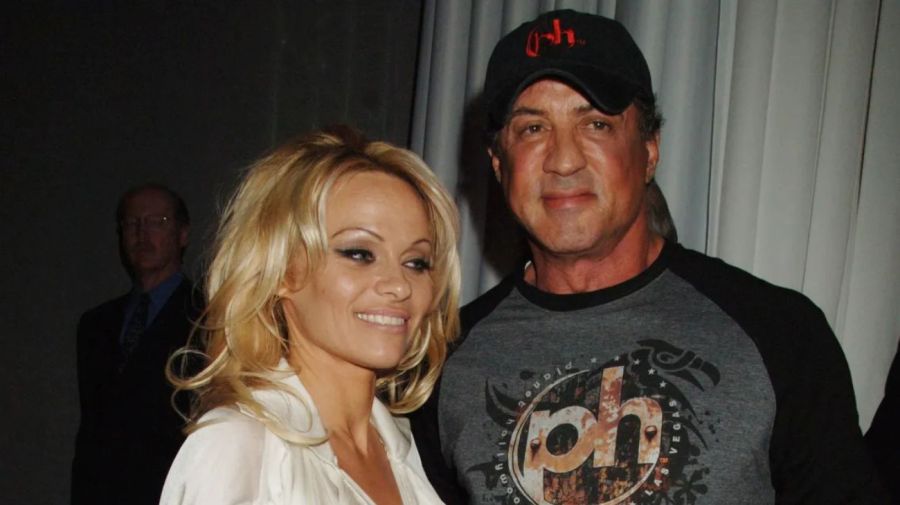 Pamela Anderson y Sylvester Stallone