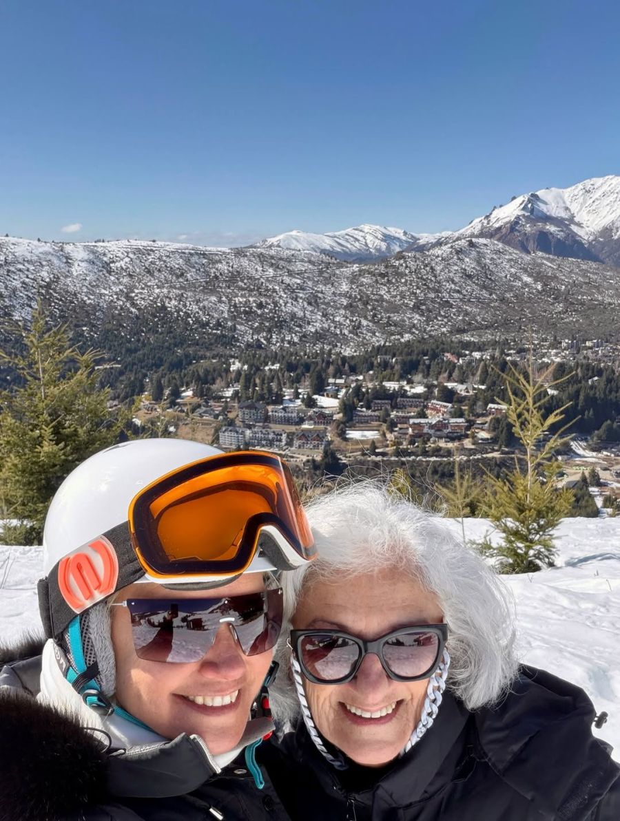 Tiziano Gravier, el hijo de Valeria Mazza, conquistar el Perito Moreno con el apoyo de su familia 