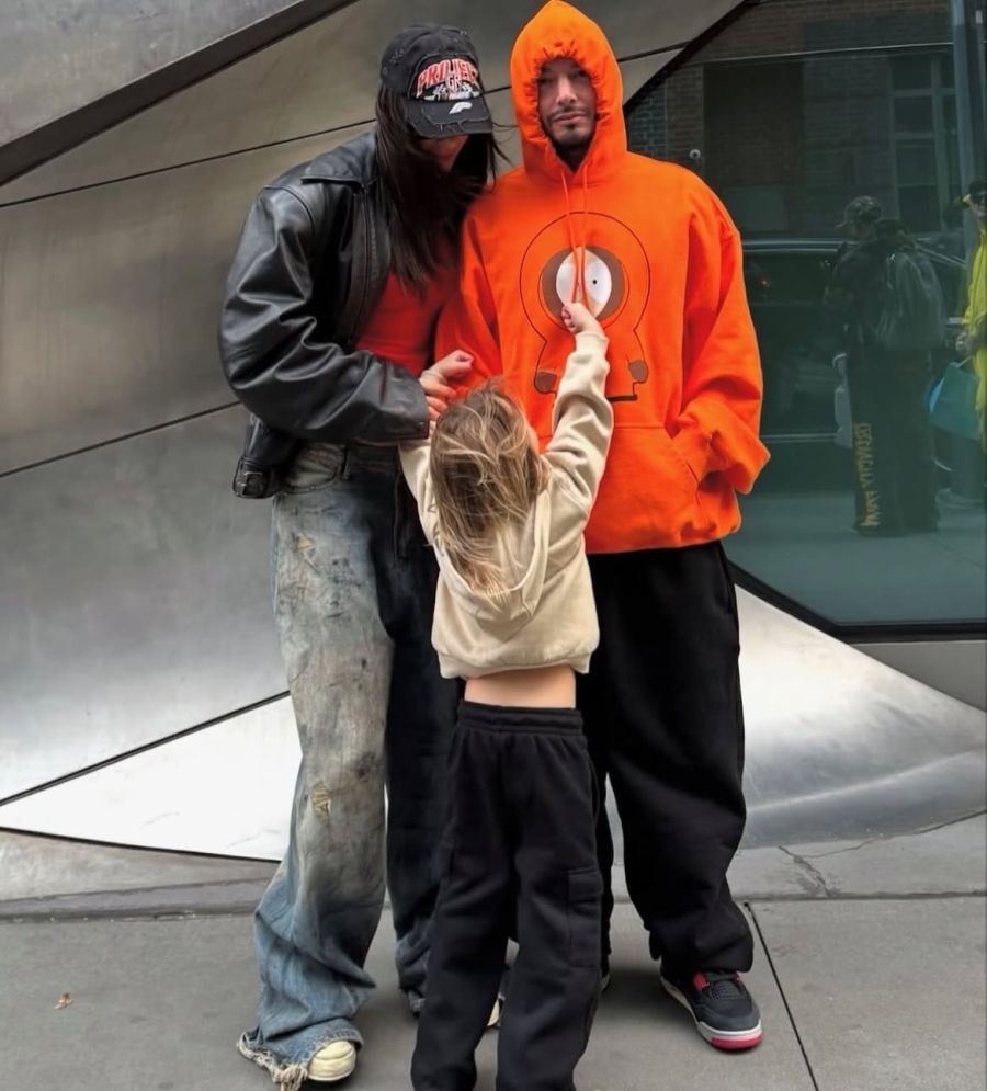 Valentina Ferrer y J Balvin