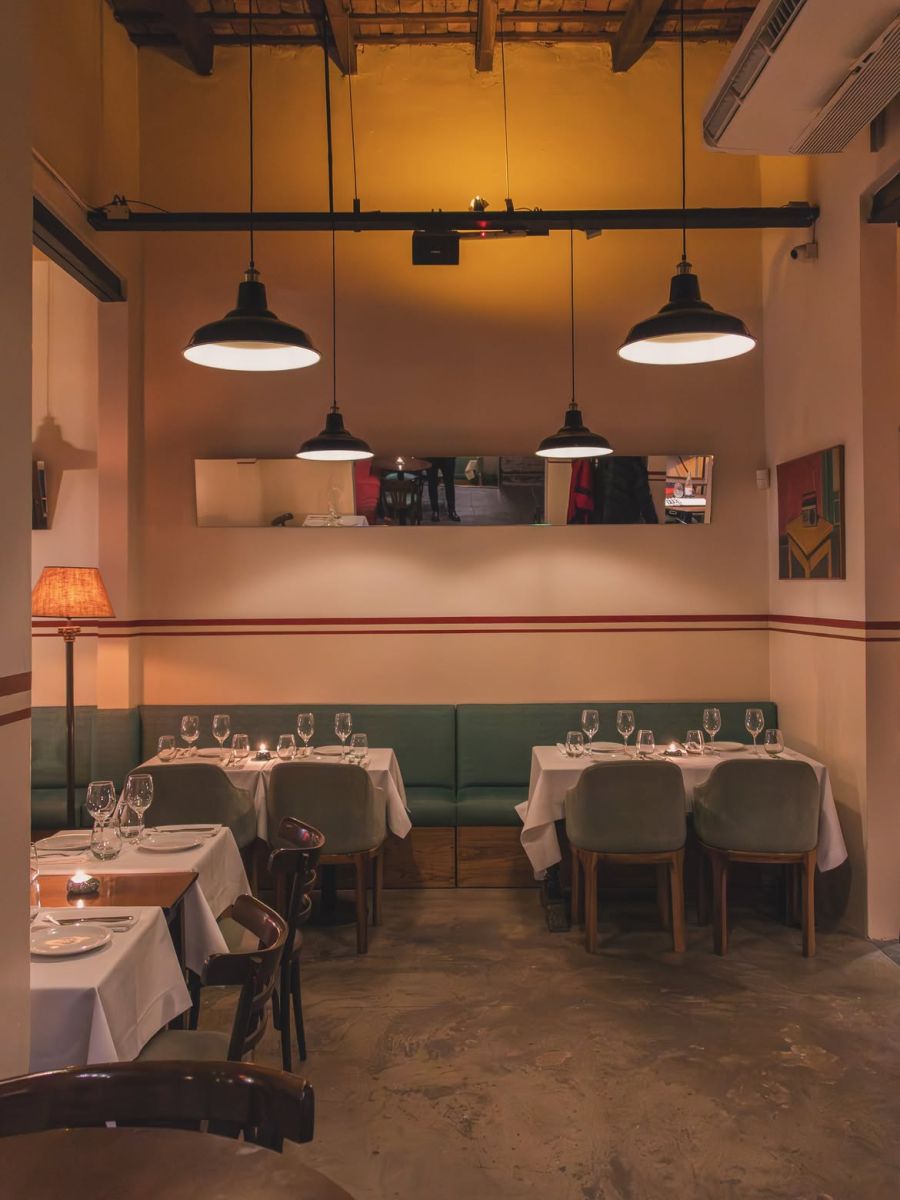 El local gastronómico de Justina Bustos y su pareja