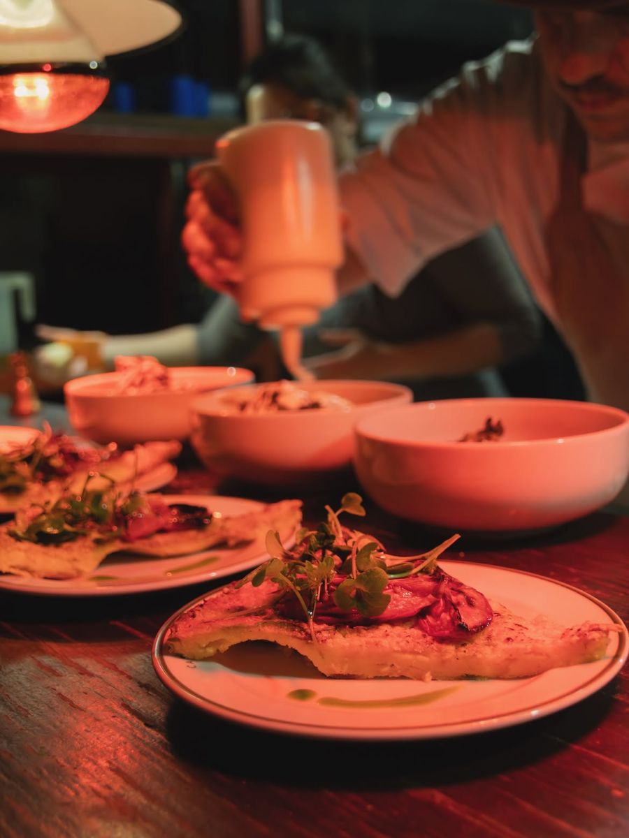 El local gastronómico de Justina Bustos y su pareja