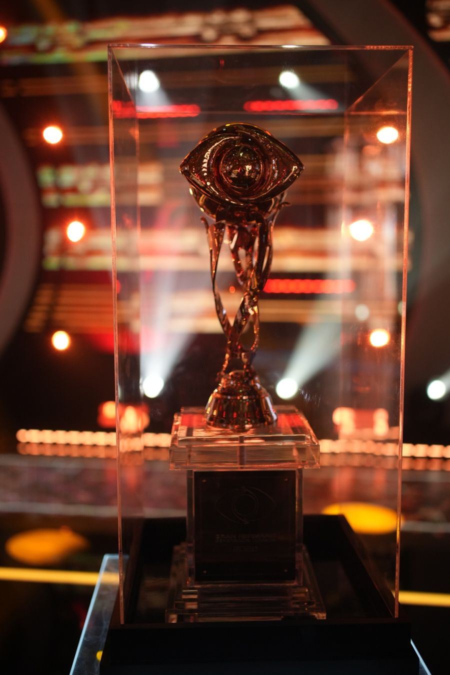 El trofeo de Gran Hermano Generación Dorada
