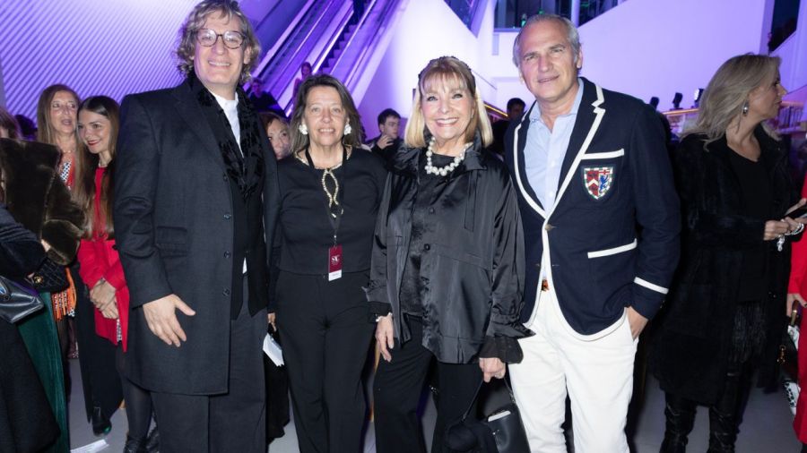 Elio de Angeli, Maria Claudia Pedrayes, Adriana Costantini y Javier Iturrioz