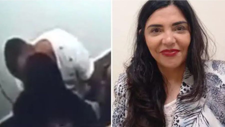 La jueza que besó a un preso