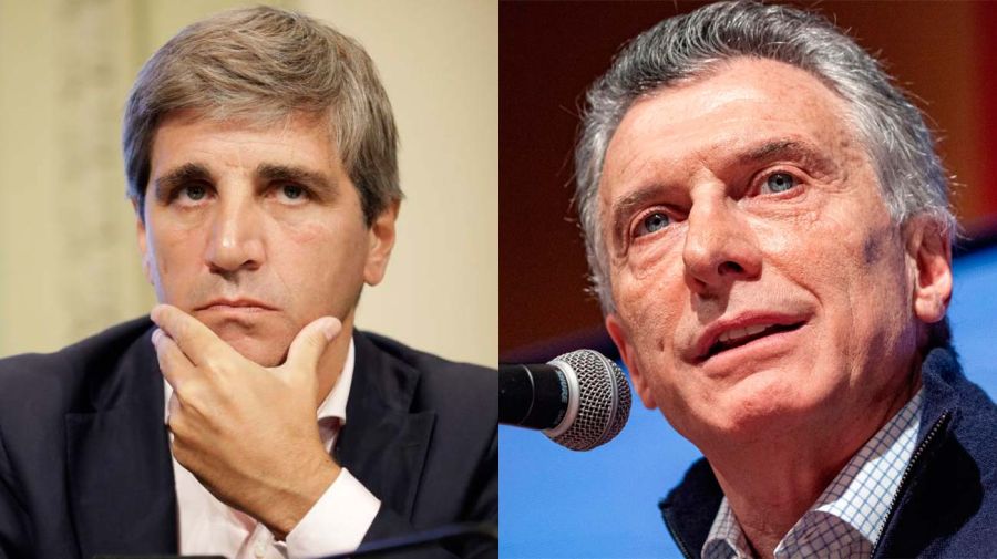 Luis Caputo y Mauricio Macri