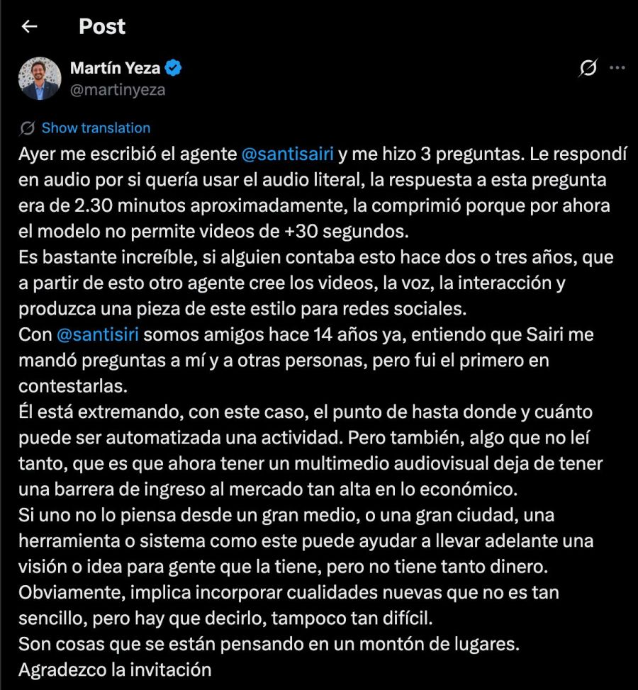 Martín Yeza