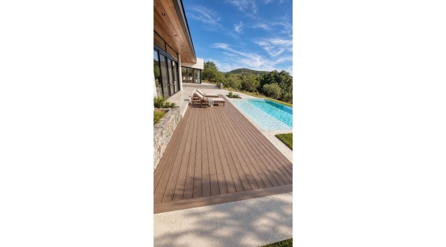¿Deck WPC o madera natural? El dilema que viven los exteriores con estilo