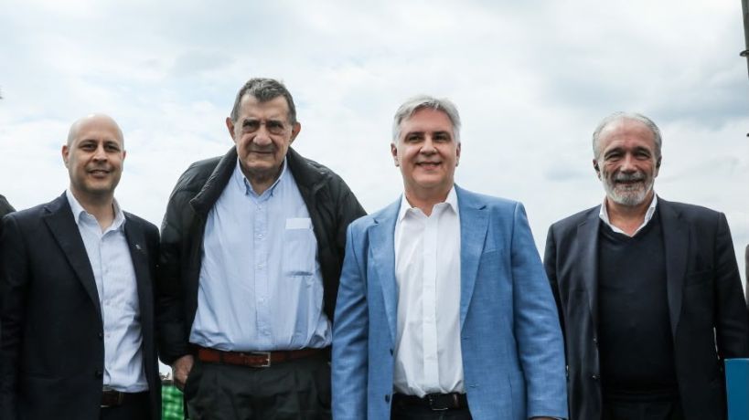 Euclides Bugliotti inauguró en Deán Funes un parque solar