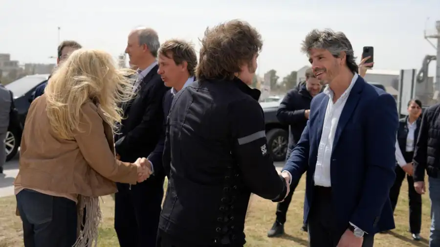 Milei en Bahía Blanca