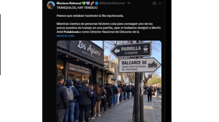 Tuit sobre Polakiewicz