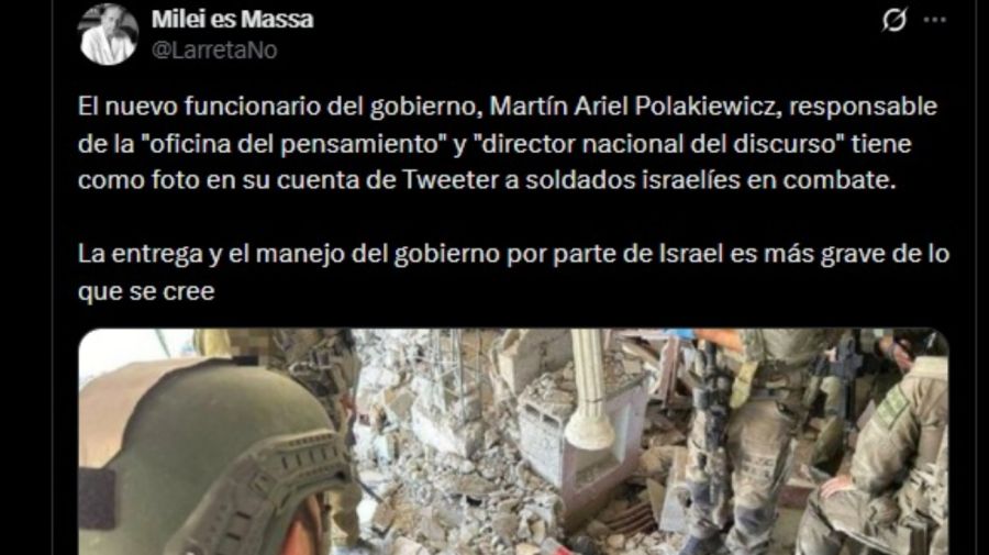 Tuits sobre Martín Polakiewicz