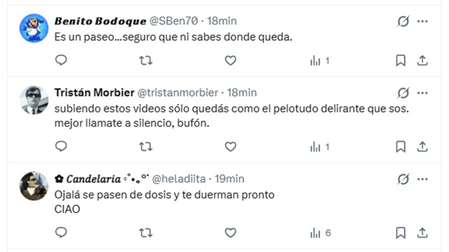 Milei sigue con mercados o shoppings como muestra de consumo los fines de semana (y las respuestas lapidarias ganan en primera vuelta...).