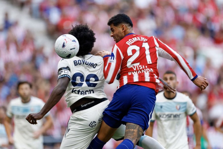 Cuti Romero con Atlético de Madrid