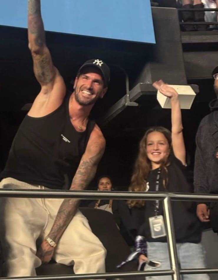 Fran, la hija de De Paul, bailó la coreo de Tini 