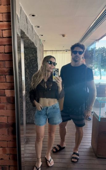 Jimena Barón y Matías Palleiro