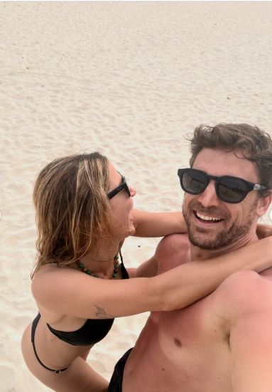 Jimena Barón y Matías Palleiro