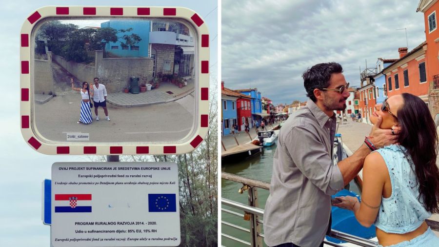 Las mejores fotos de las vacaciones de Nico Occhiato y Flor Jazmin Peña por Europa: Paisajes, complicidad y looks en tendencia