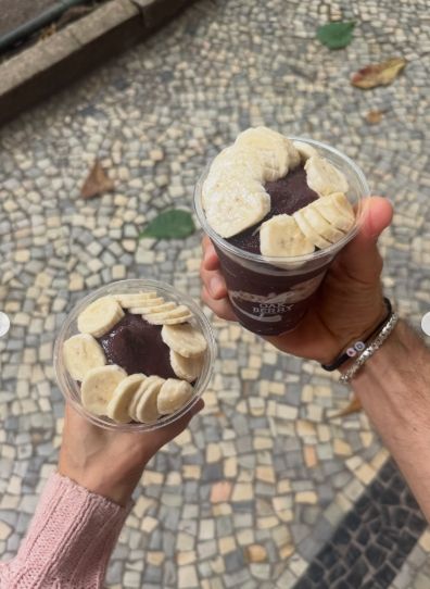 Vacaciones de Jimena Barón en Brasil