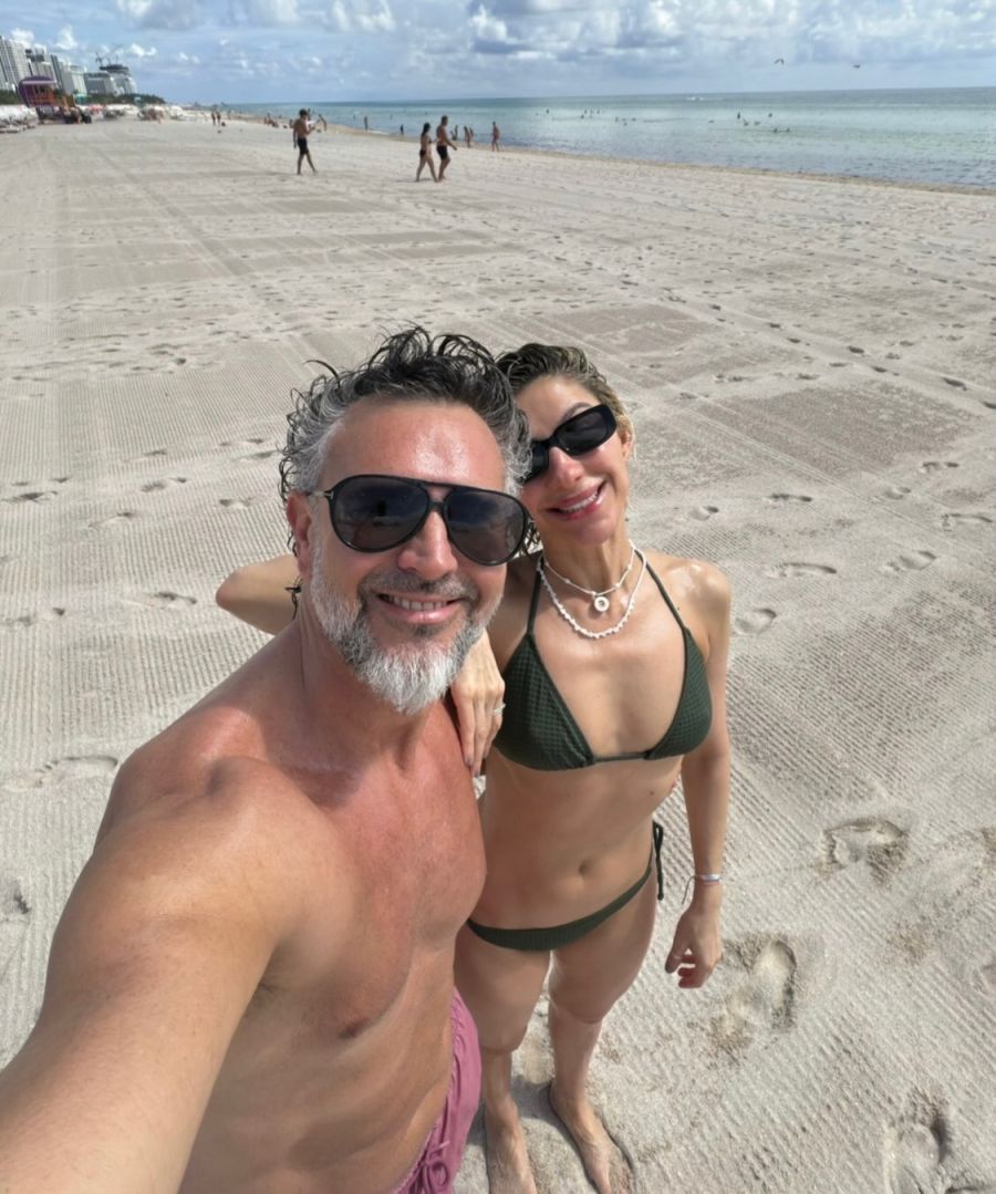 Así fueron las vacaciones de Leo Montero y María Laura Tedesco en Miami: 17 años juntos
