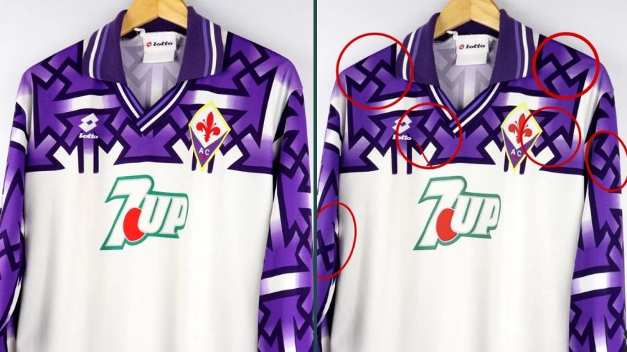 Camiseta de la Fiorentina 92/93