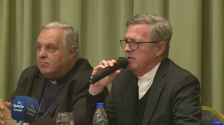 Conferencia Prensa visita Papa León XIV