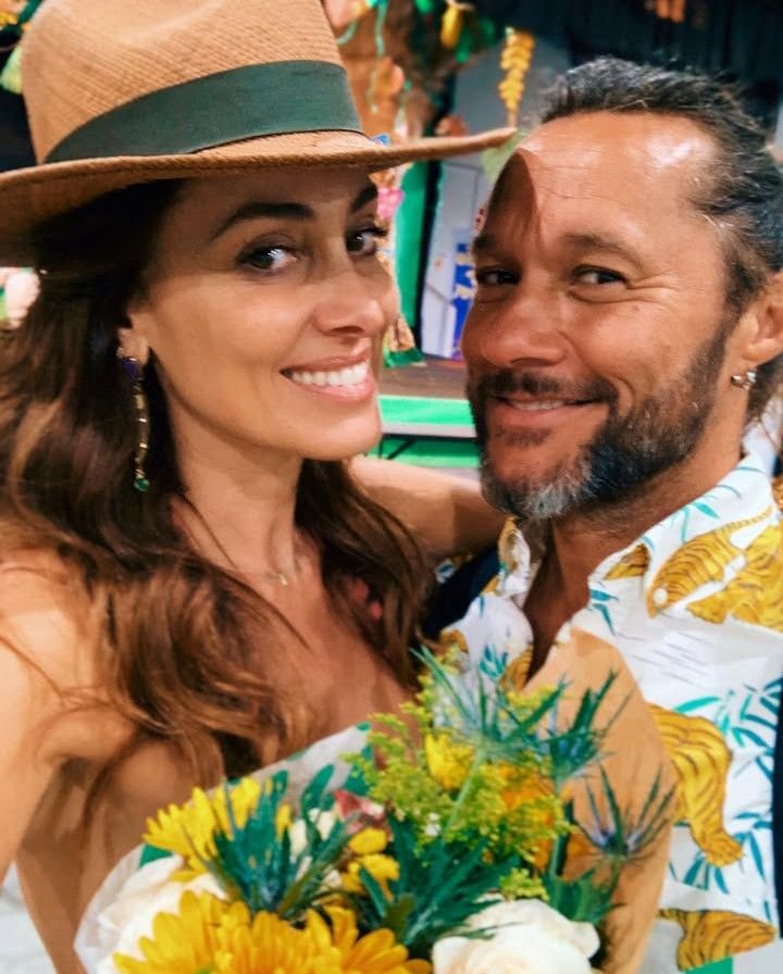 Débora Bello y Diego Torres