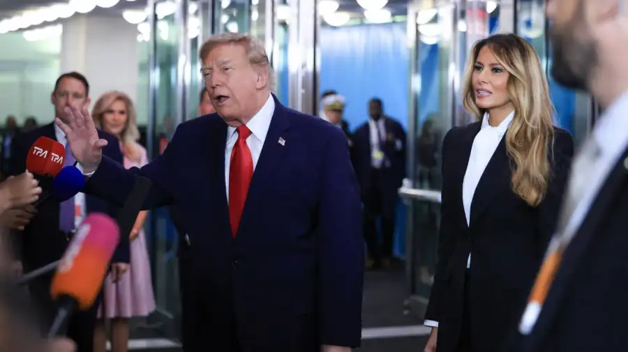 Donald Trump en Nueva York