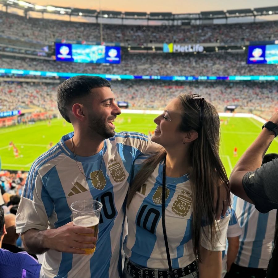 Guido Cardero y Sofía Kotler