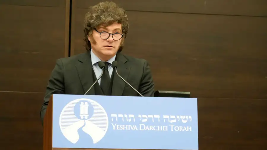 Javier Milei recibió el premio Ohev Yisrael 22092026