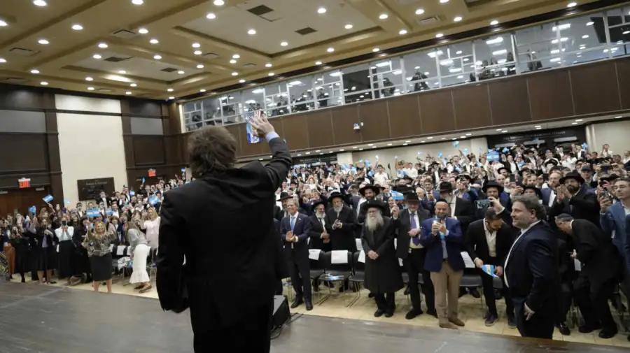 Javier Milei recibió el premio Ohev Yisrael 22092026