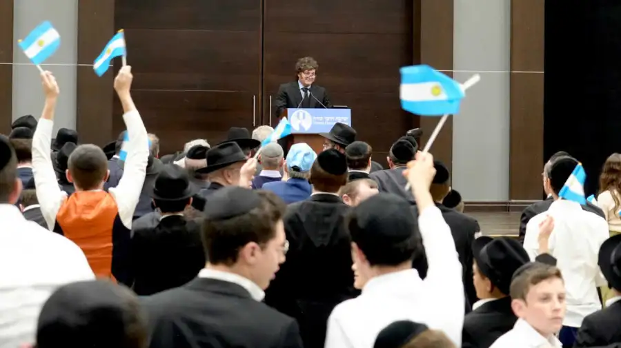Javier Milei recibió el premio Ohev Yisrael 22092026