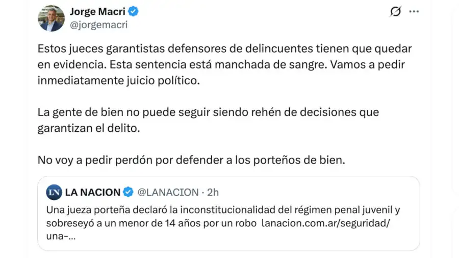 Jorge Macri X 21092026
