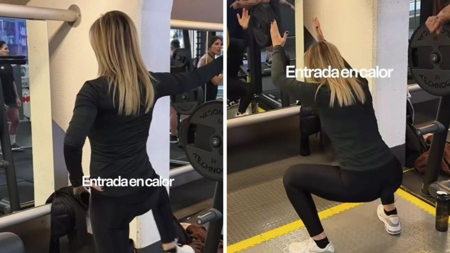 La periodista compartió parte de su entrenamiento y reveló cuáles son los ejercicios que realiza para mantenerse activa.