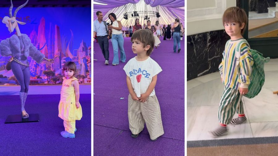 Los días de Calu Rivero y sus hijos en España
