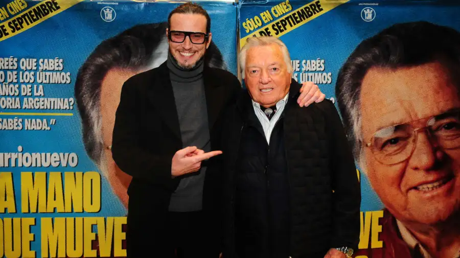 Luis Barrionuevo presentó su nuevo documental La mano que mueve los hilos 21092026