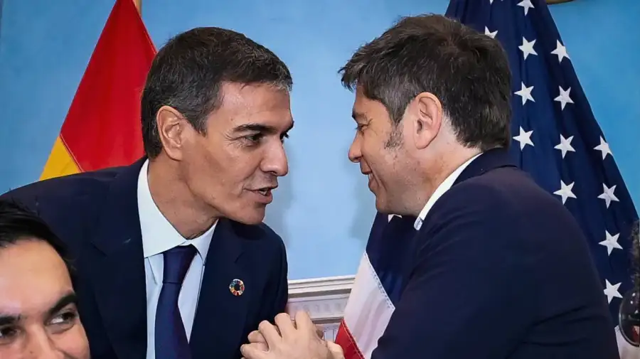 Axel Kicillof en Nueva York