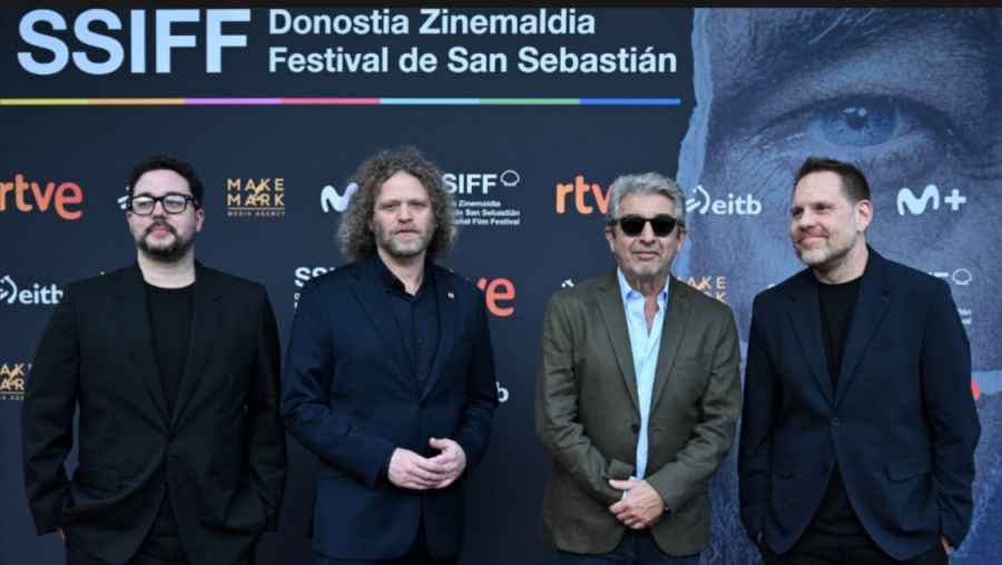 Emanuel Diez, Hernán Goldfrid, Ricardo Darín y Federico Posternak 