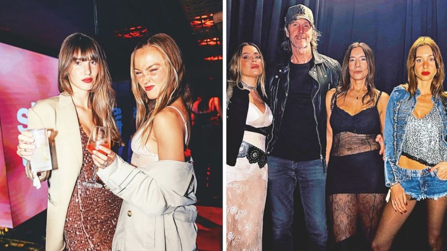 En CARAS: de Moria en una disco de Recoleta a Lucía Celasco y su familia en una noche Ibizenca