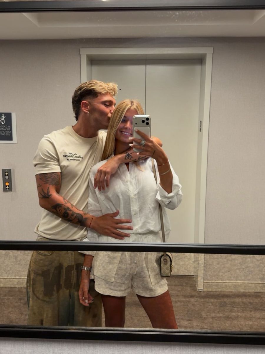 Ian Lucas y Renata Monaco
