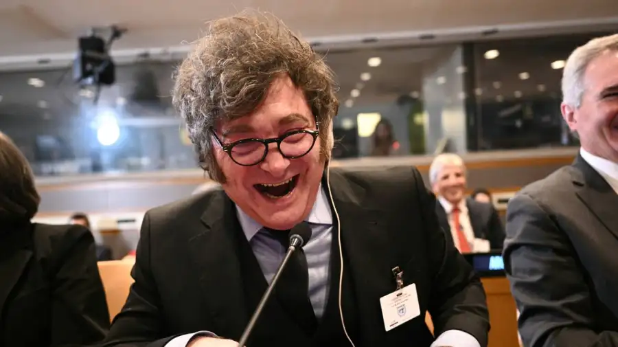 Javier Milei en Nueva York
