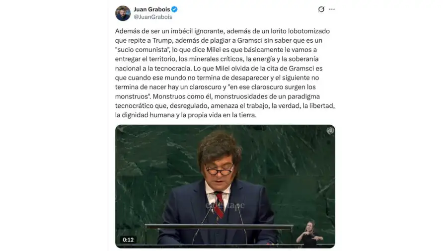 Juan Grabois X 23092026