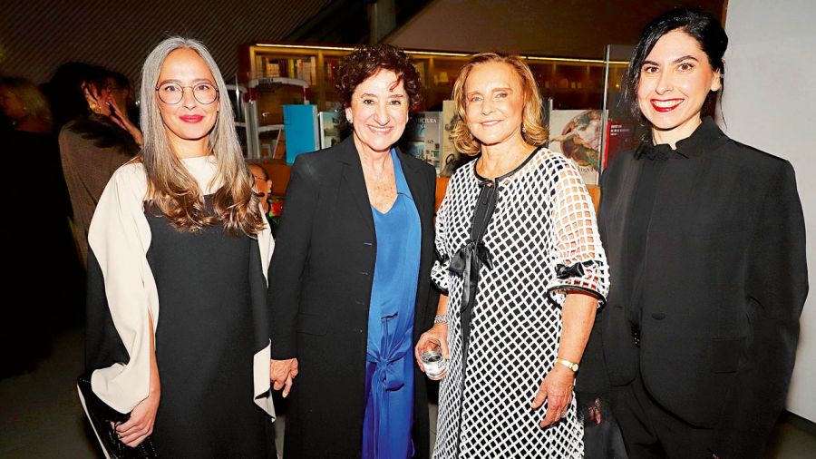 Looks en la gala 25 años del MALBA