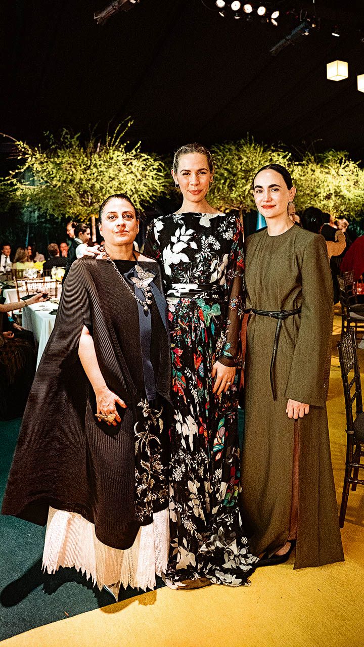 Looks en la gala 25 años del MALBA