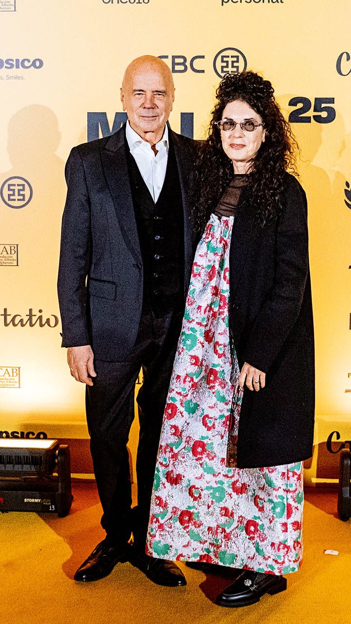 Looks en la gala 25 años del MALBA