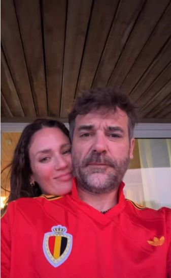 Paula Chaves junto a Pedro Alfonso