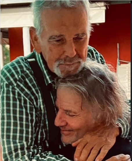 Facundo Arana con su tío Raúl Edmundo Pietranera