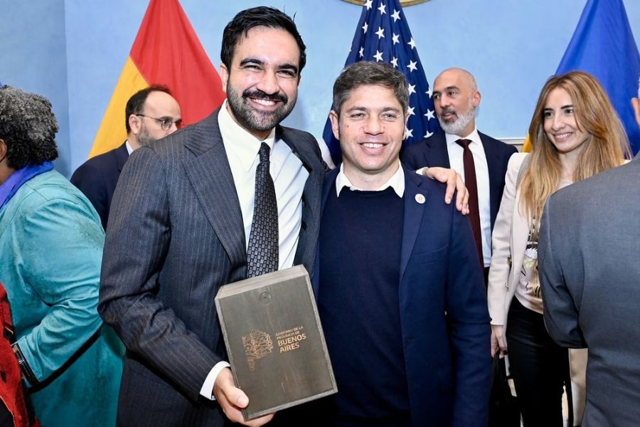 Kicillof con Mamdani