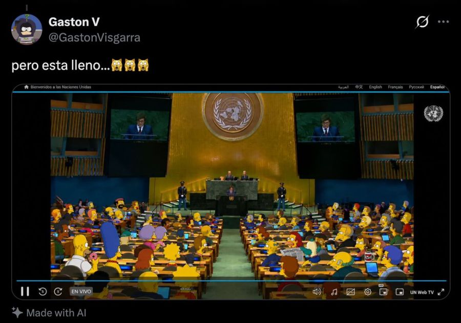 Milei ONU