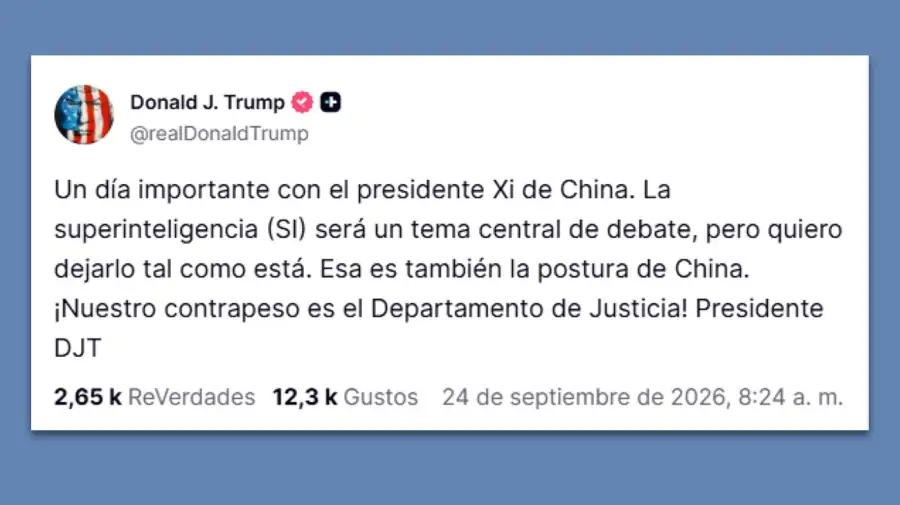 Posteo Donald Trump